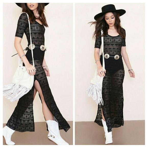 NWT  FREE PEOPLE Too Cool Sheer George TEE Slip - Picture 4 of 4